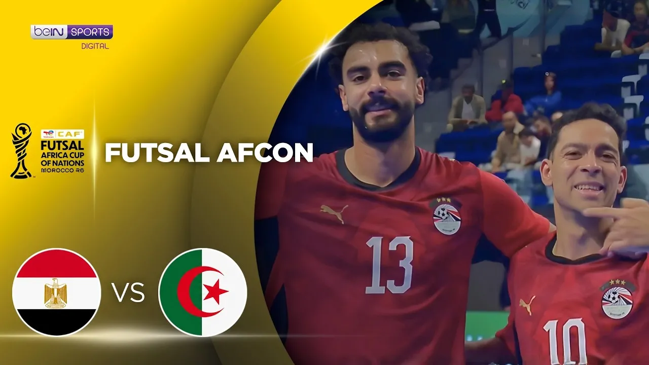 Egypt and Algeria Clash at 2026 Futsal AFCON in Morocco