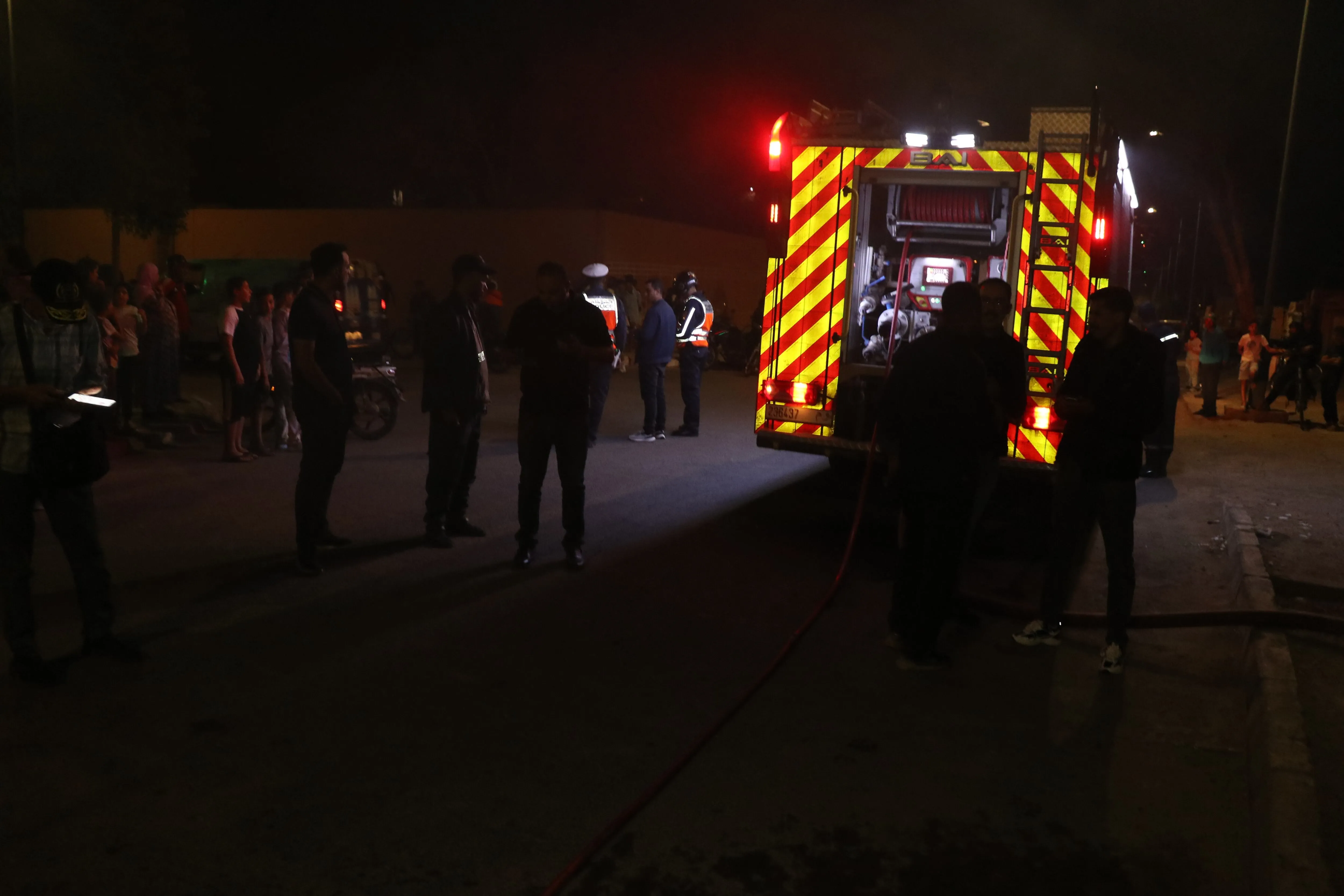 Massive Fire Engulfs Waste Management Warehouse in Marrakech, Causing Significant Damage