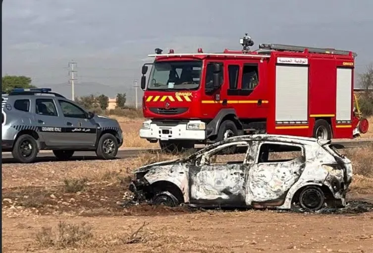 Security Alert in Marrakech Following Taxi Driver Kidnapping and Arson Attempt