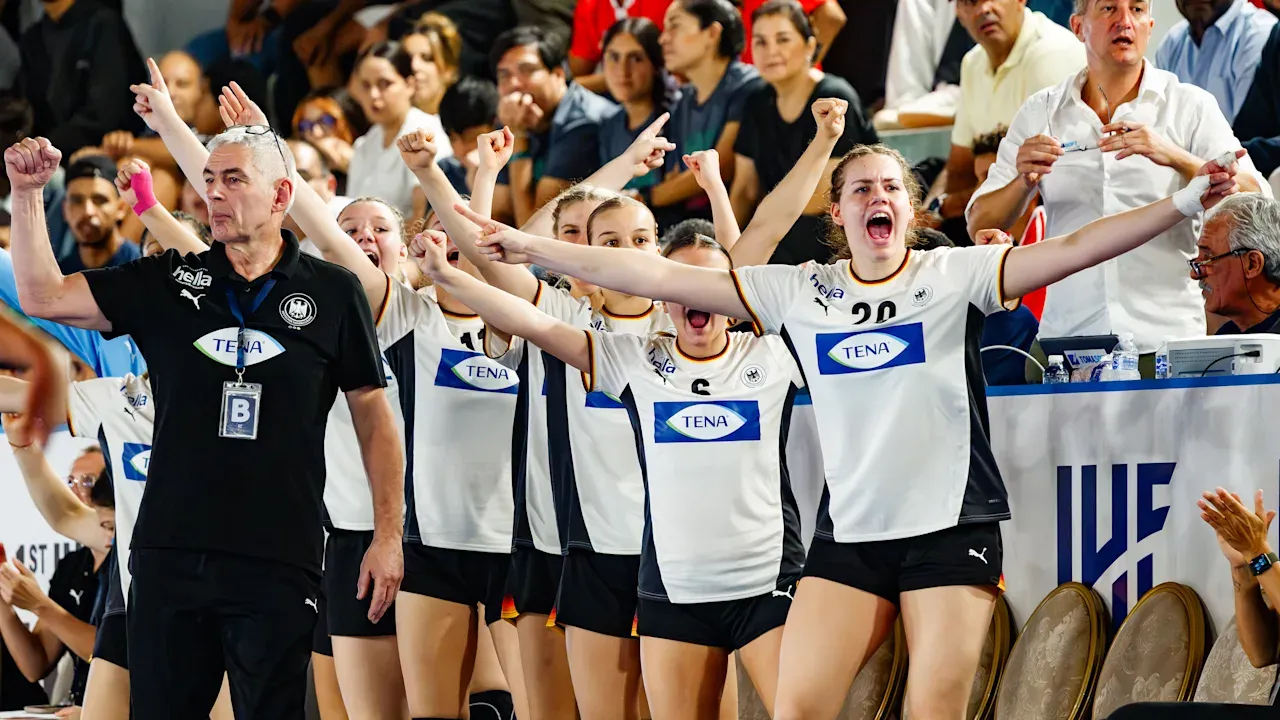 German U16 Handball Team Advances to World Championship Final in Agadir, Morocco