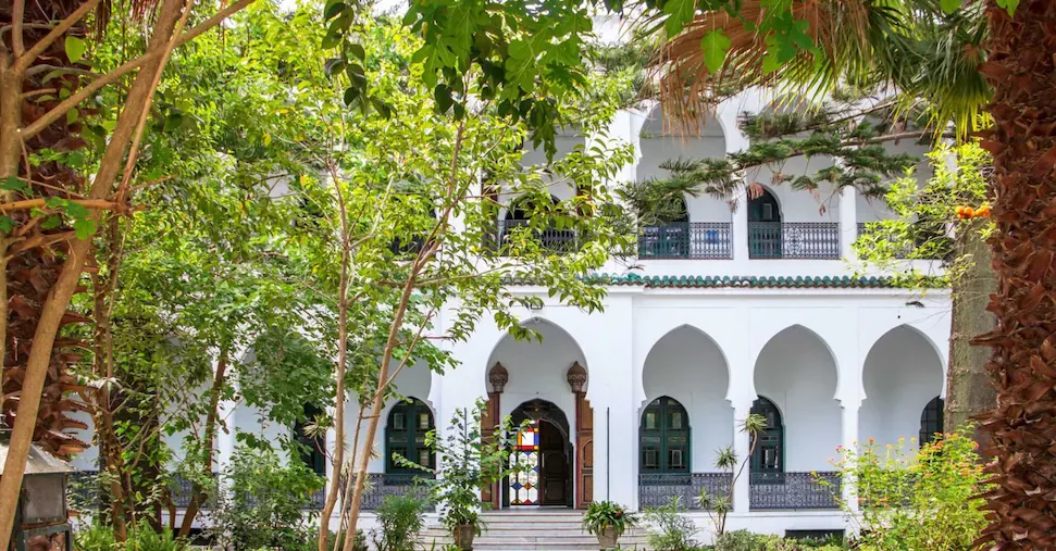 Exploring the Italian Heritage at the Palazzo delle Istituzioni in Tangier, Morocco