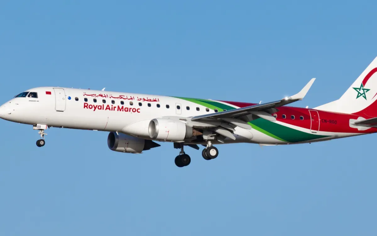Royal Air Maroc Welcomes New Embraer E190 Aircraft in Casablanca