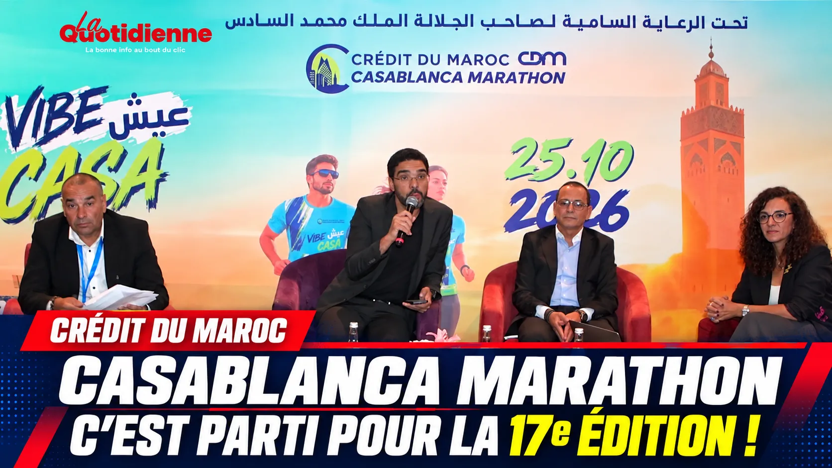 Excitement Builds for the 17th Edition of the Crédit du Maroc Casablanca Marathon