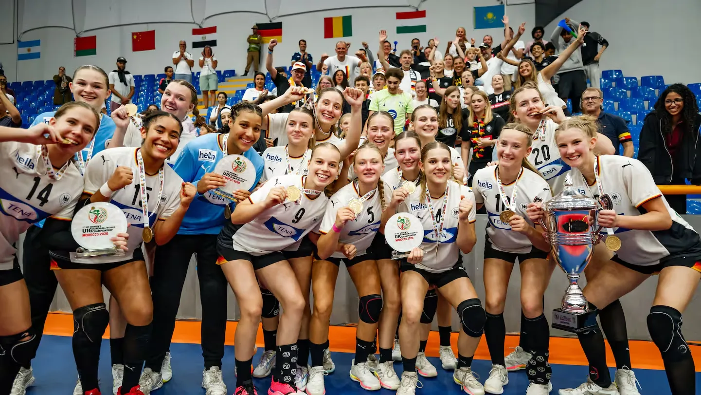 German U16 Handball Team Triumphs in Morocco: Noemi Kamen Shines