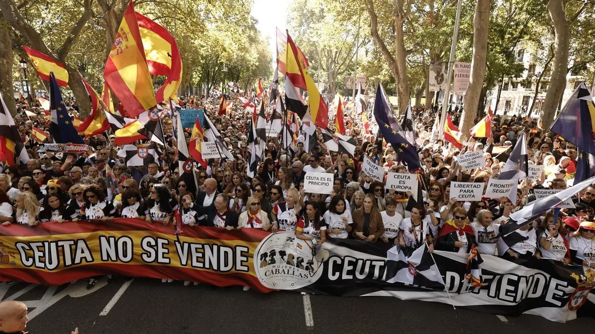 Thousands Rally in Madrid to Support Ceuta Women and Demand Normalcy