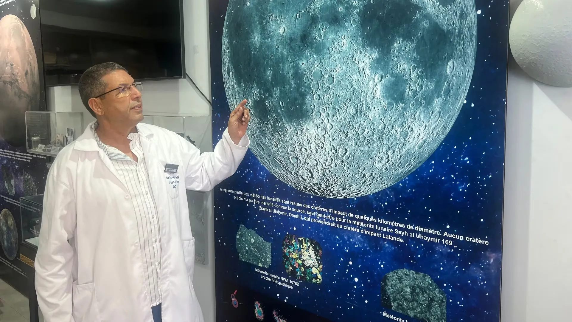 Agadir's Meteorite Museum Showcases Rare Lunar Specimen: Northwest Africa 5406