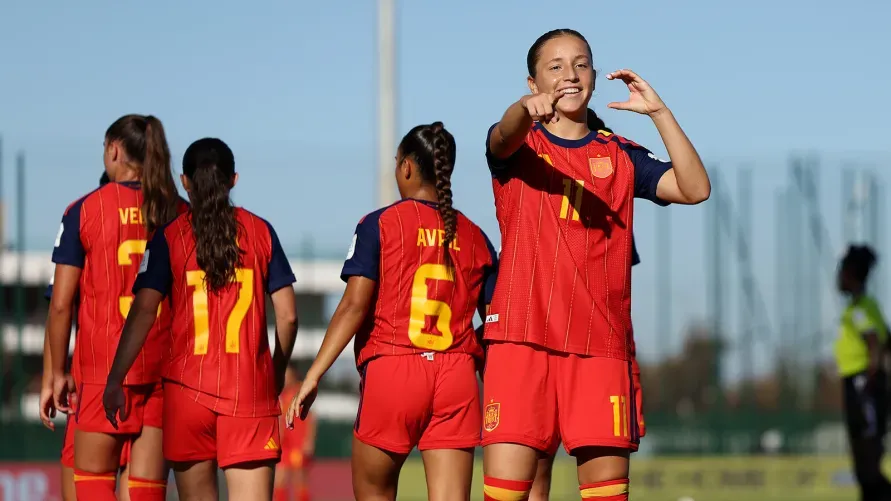 Spain's U-17 Women's Team Dominates Chile in Morocco World Cup
