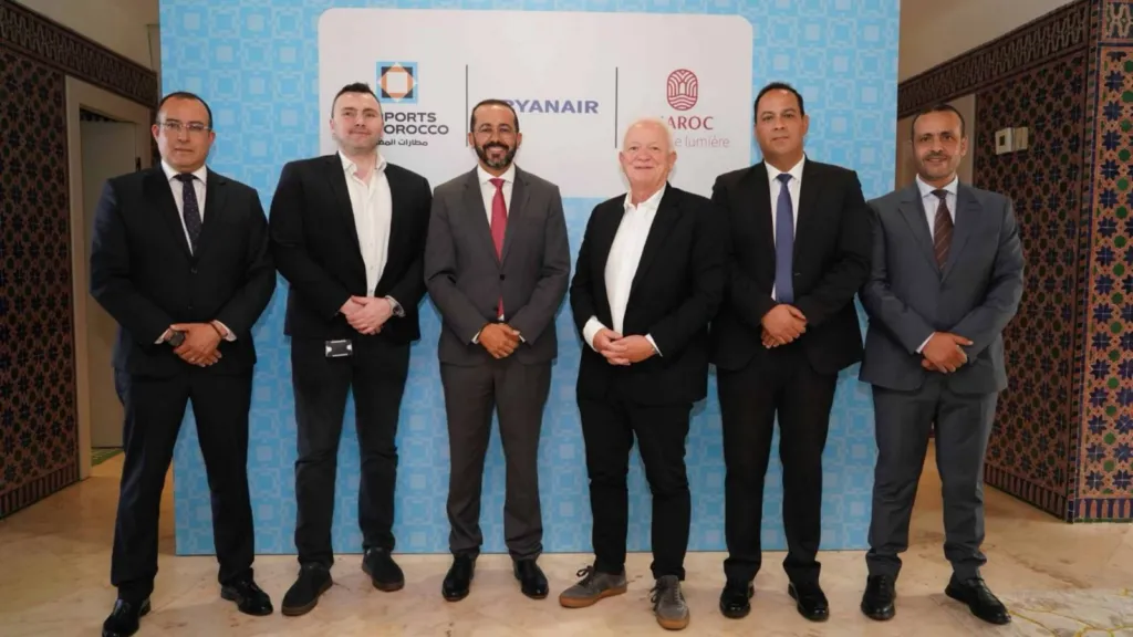 Ryanair's CEO Eddie Wilson Strengthens Partnership in Rabat, Morocco