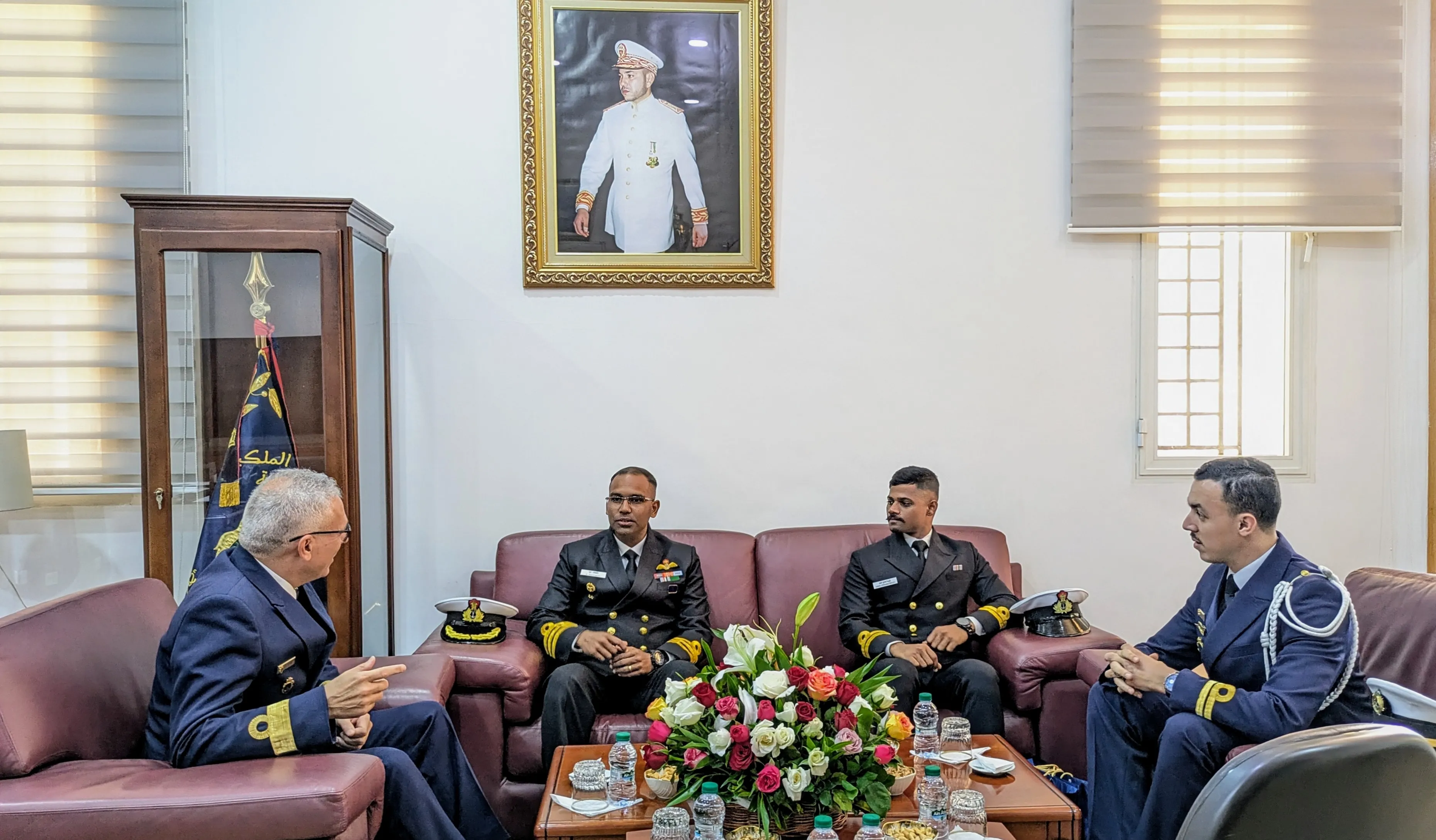 INS Sudarshini Strengthens India-Morocco Naval Ties with Historic Port Call
