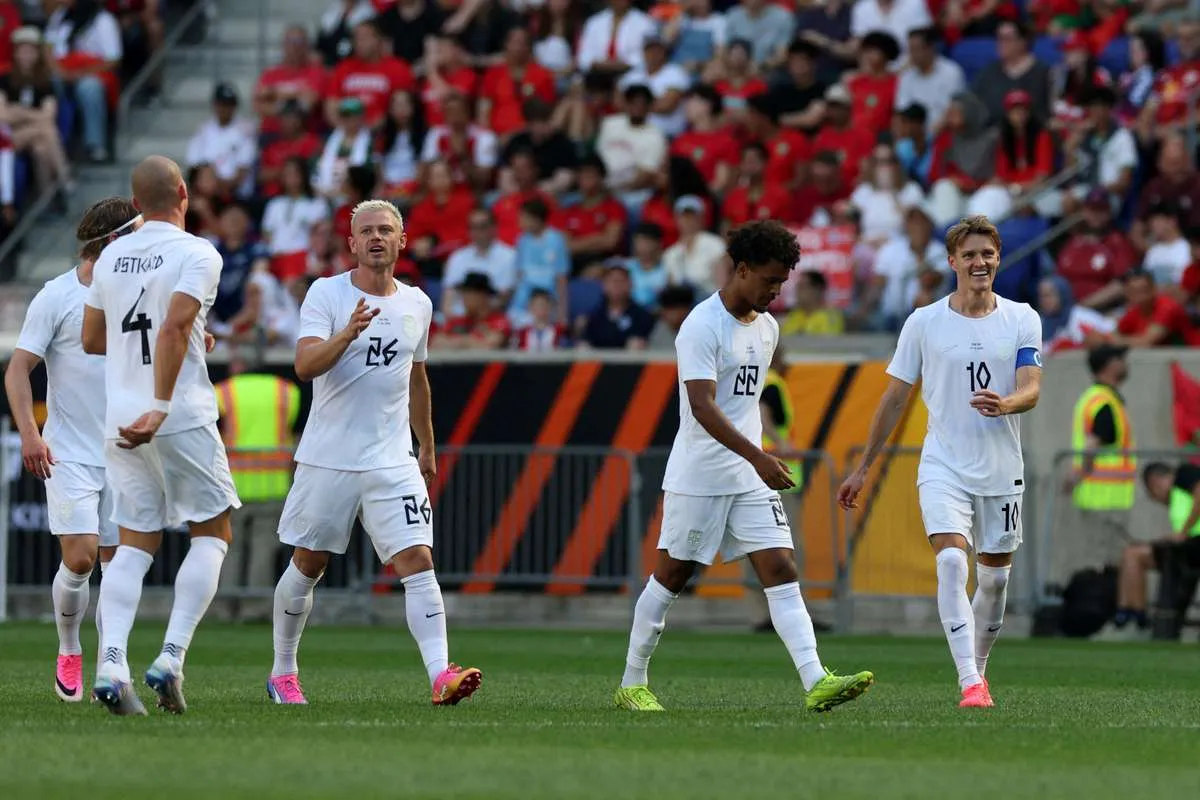 Odegaard Rescues Norway in a Draw Against Morocco
