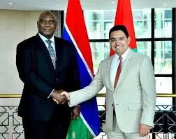 Strengthening Ties: Moroccan Foreign Minister Meets Gambian Counterpart