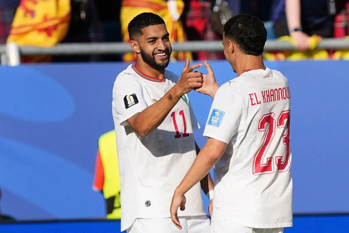 Saibari's Stunning Goal Secures Morocco's Victory Over Scotland