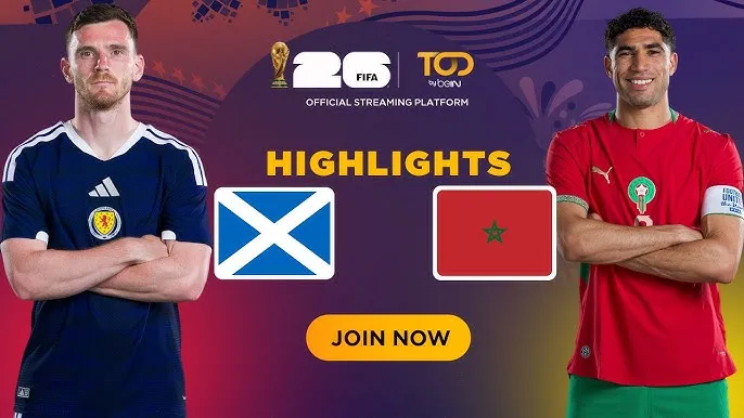 Scotland vs Morocco: FIFA World Cup 2026 Highlights