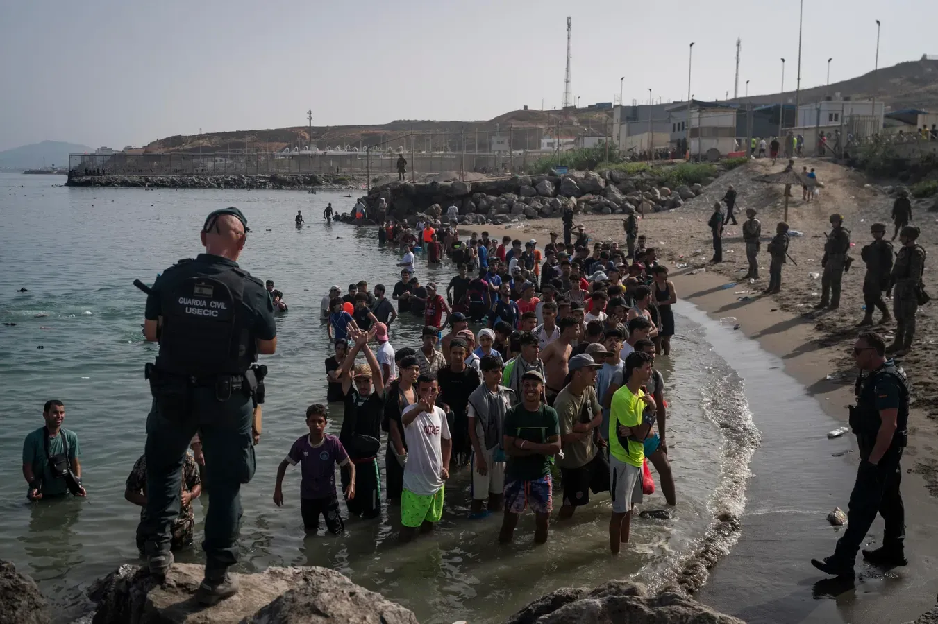 Spain Faces Migrant Surge: Thousands Cross into Ceuta Only to Return