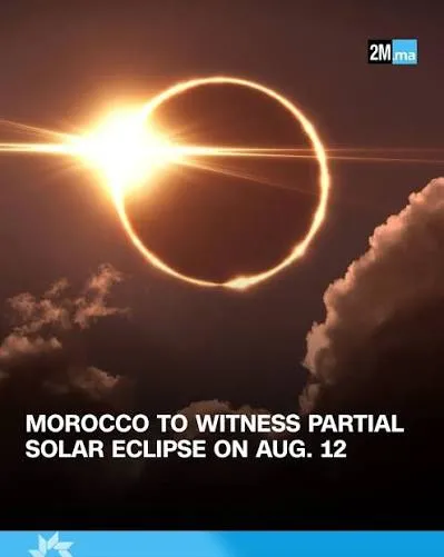 Spectacular Solar Eclipse on August 12, 2026, Observed from Casablanca