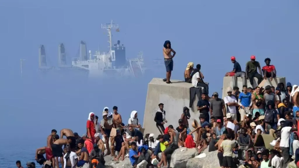 Security Alert at Ceuta Border: Spain and Morocco Brace for Potential Migrant Surge