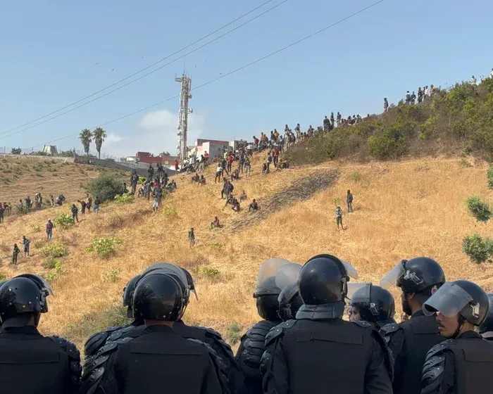 Moroccan Authorities Detain Migrants Amid Heightened Security at Ceuta Border