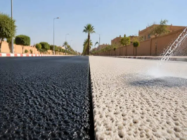 Marrakech Trials Innovative Heat-Resistant Road Surfacing