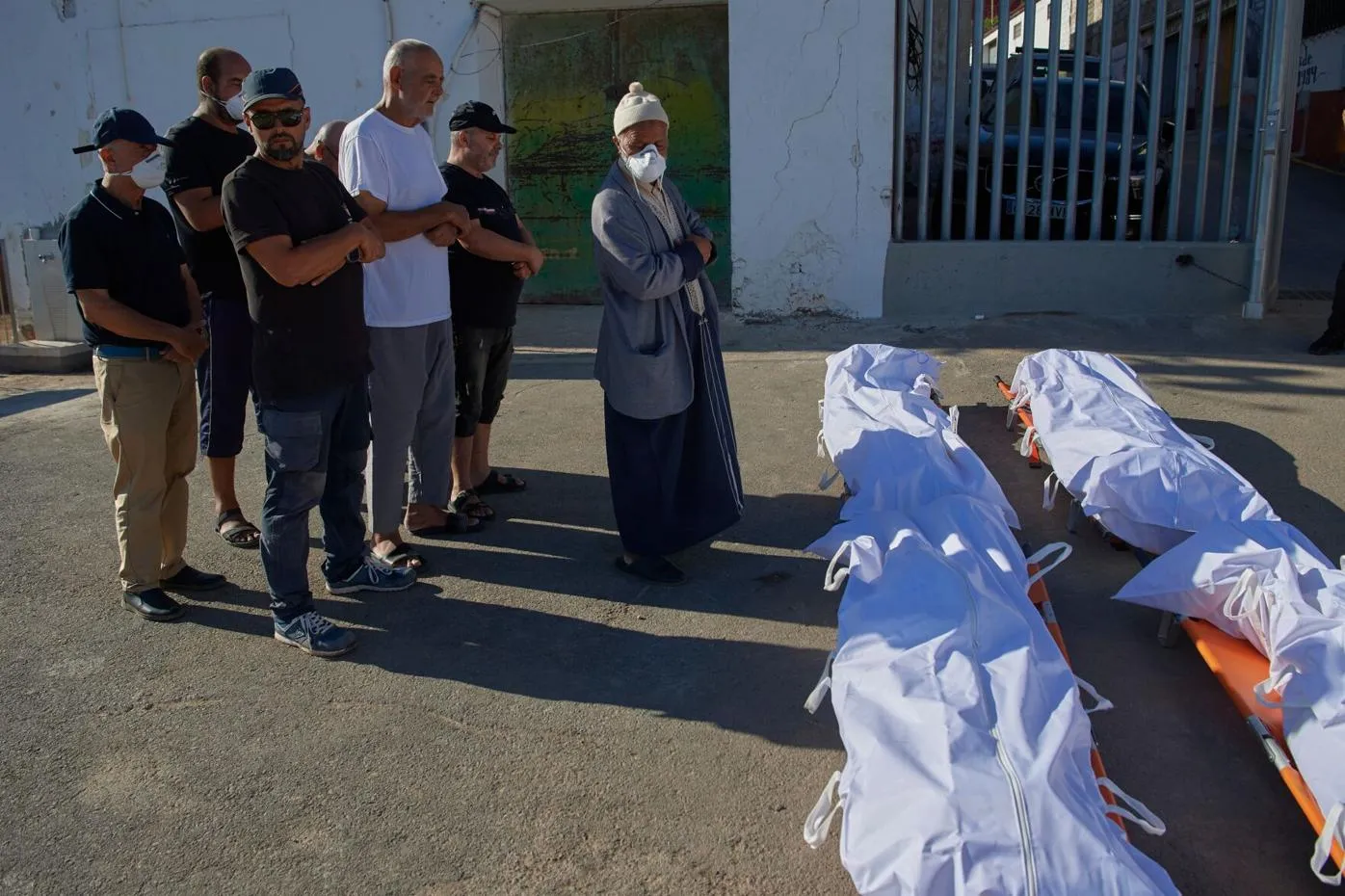 Tragic Loss: Ceuta Bids Farewell to Migrants Who Died During Crossing from Morocco