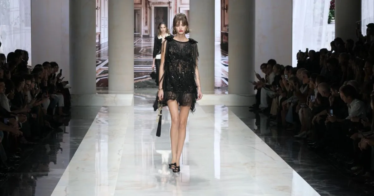 Dolce & Gabbana Unveils Spring/Summer 2027 Women's Collection in Milan